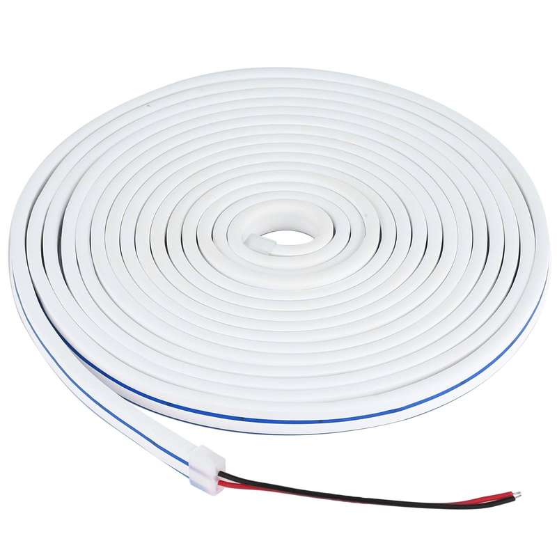 CJ-1206 12V 6A 5m IP65 Waterproof Silicone Neon LED Strip Light(Blue)