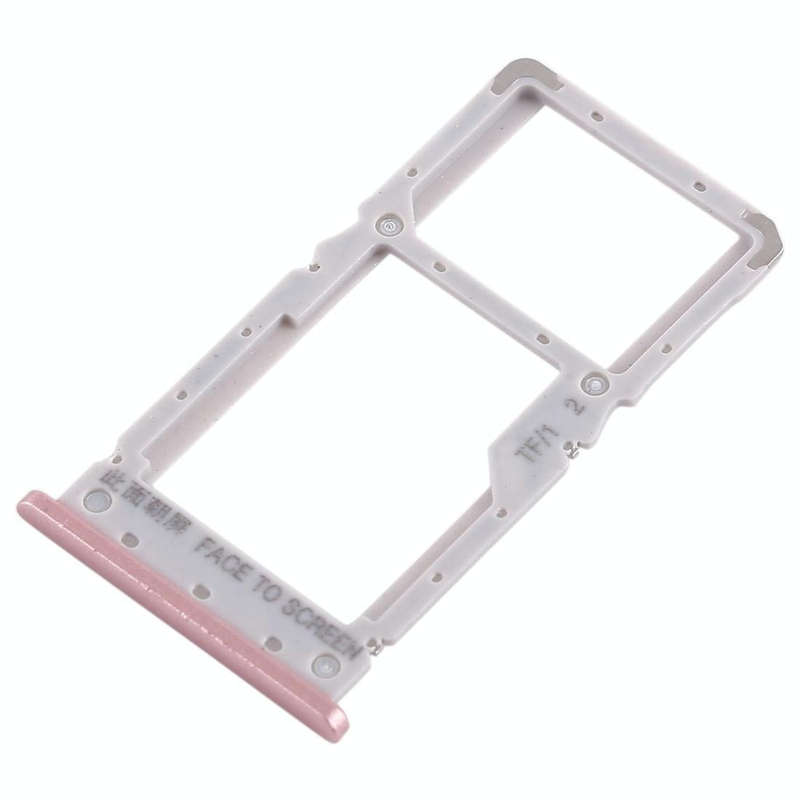 SIM Card Tray + SIM Card Tray / Micro SD Card Tray for Xiaomi Redmi Note 6 Pro (Rose Gold)