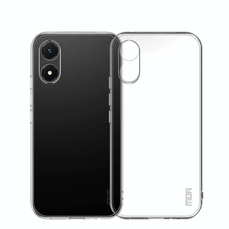 For vivo Y02s MOFI Ming Series Ultra-thin TPU Phone Case(Transparent)