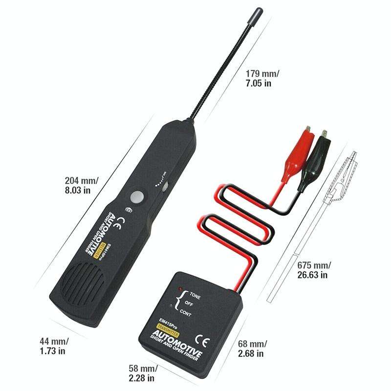 EM415 Car Open Circuit Short Circuit Detector Car Repair Tool Line Finder