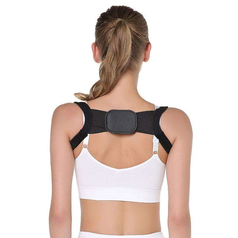 3 PCS Invisible Breathable Anti-hunchback Posture Correction Belt, Size: M(Black)