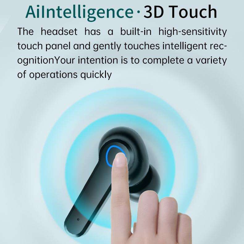 M19 Bluetooth 5.1 TWS Digital Display Wireless Bluetooth Earphone with Charging Box, Support Touc...