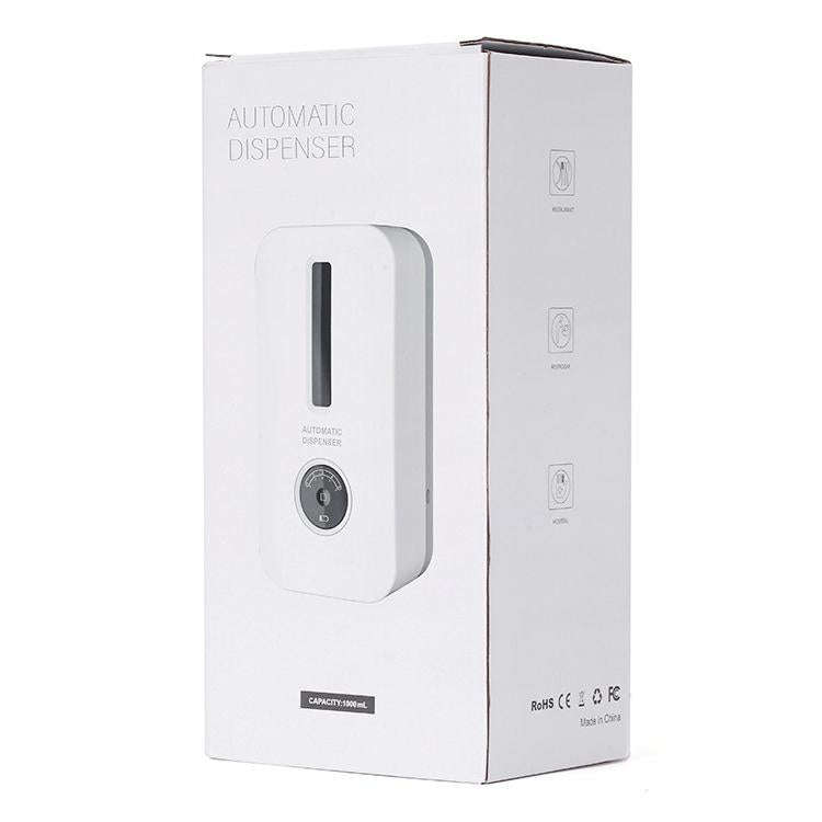 1000ml Automatic Induction Alcohol Disinfection Soap Dispenser 5 Levels Adjustable Wall-mounted S...