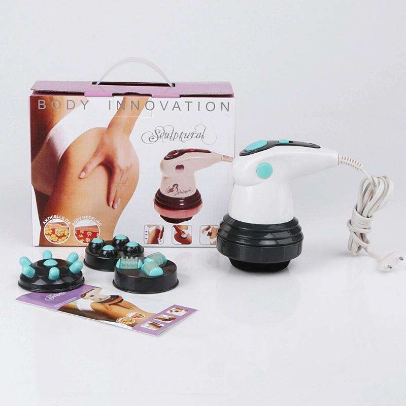 4 in 1 Electric Massager Handheld Fat Pusher Infrared Massager 220V EU Plug
