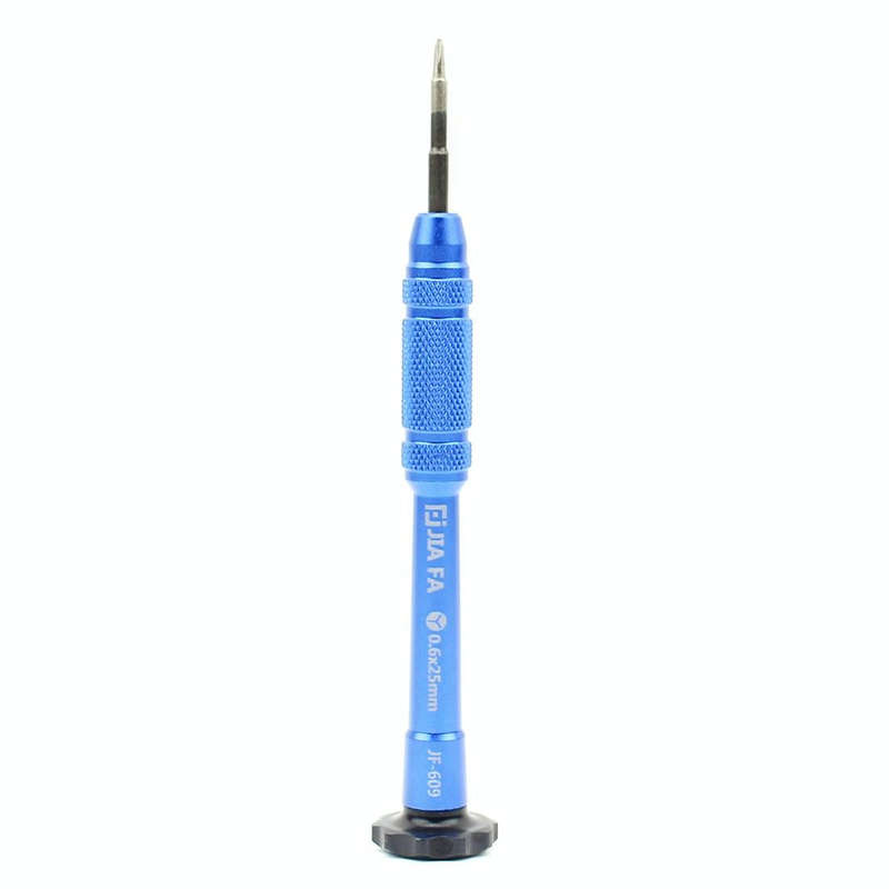 JIAFA JF-609-0.6Y Tri-point 0.6 Repair Screwdriver for iPhone X/ 8/ 8P/ 7/ 7P & Apple Watch(Blue)