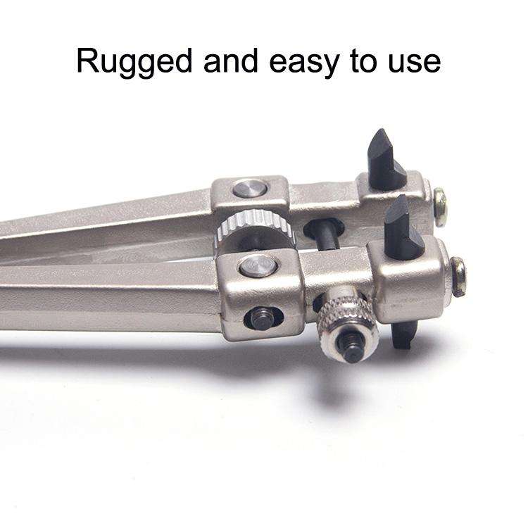 V-Shaped Watch Case Opener(Silver)