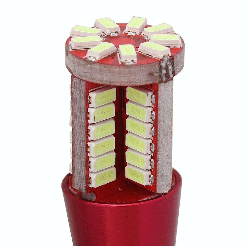 2 PCS T10 5W 285LM Ice Blue Light 57 SMD 4014 LED Error-Free Canbus Car Clearance Lights Lamp, DC...