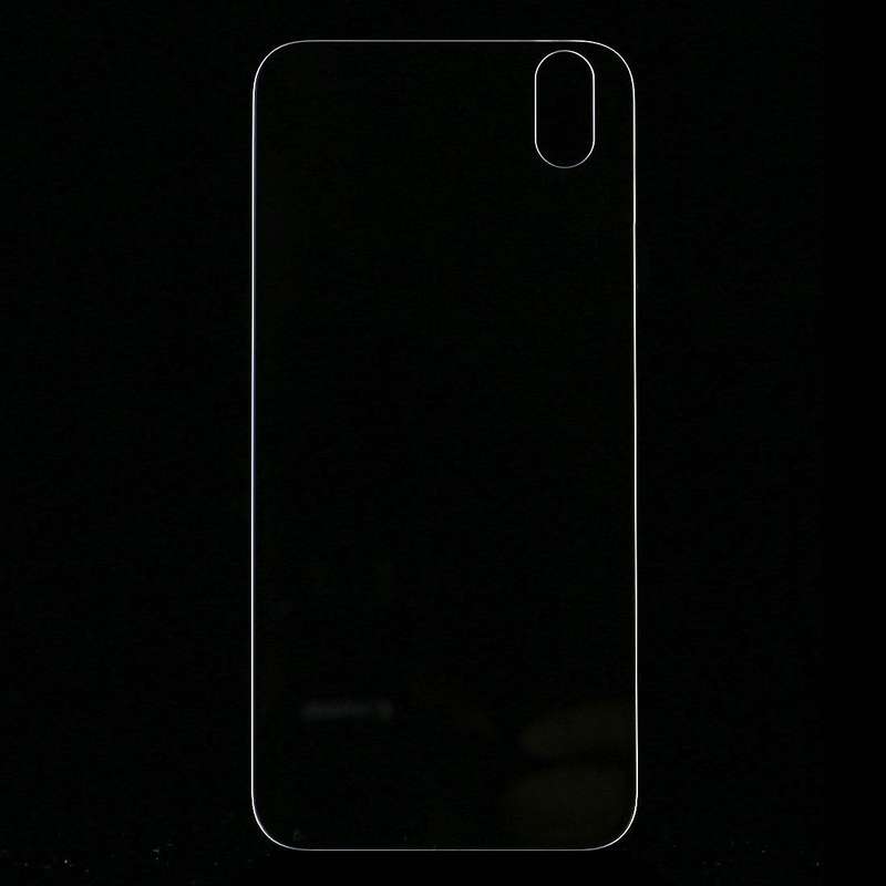 Glass Battery Back Cover for iPhone X(Transparent)