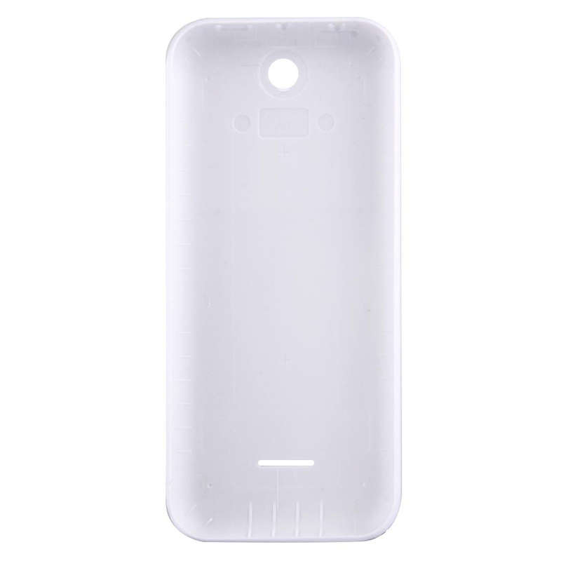 Solid Color Plastic Battery Back Cover for Nokia 225 (White)