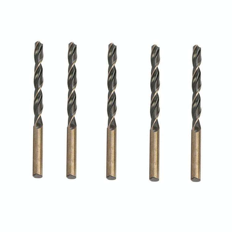 5 PCS 11.5mm Steel Plate High-Speed Steel 4341 Black Yellow Twist Drill