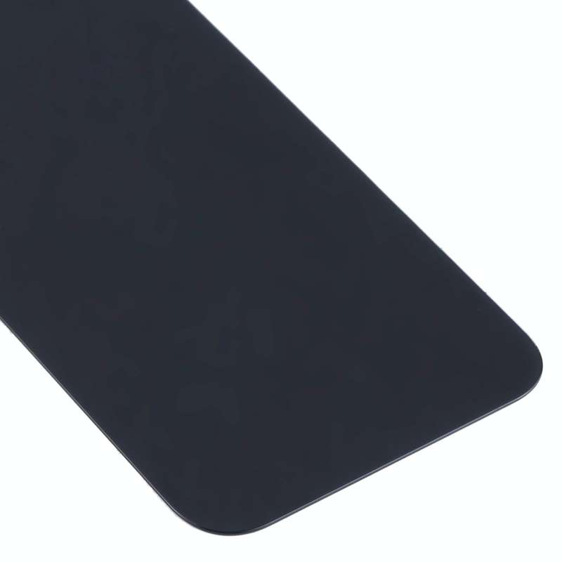 Easy Replacement Big Camera Hole Glass Back Battery Cover for iPhone 13 mini(Black)