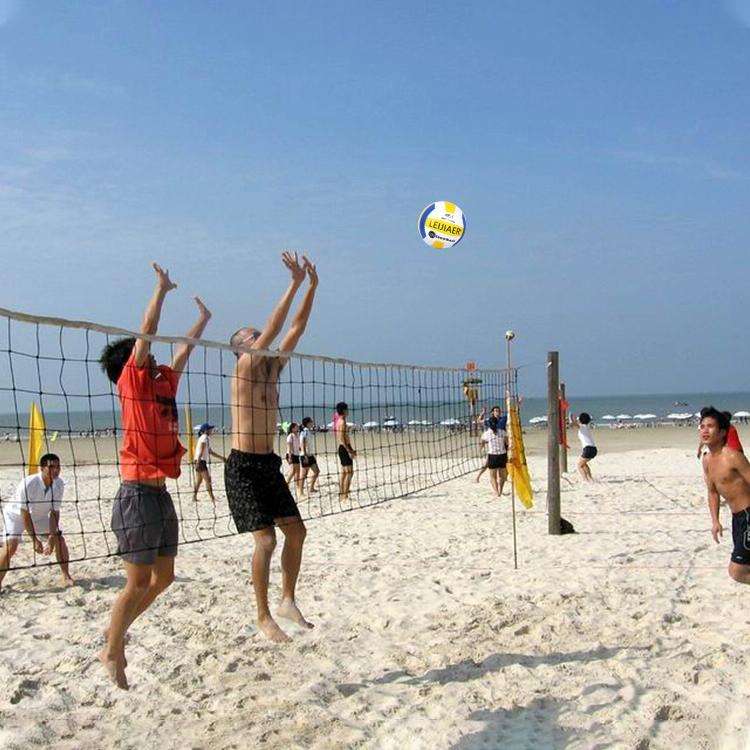 LEIJIAER LVB400 No.5 Explosion-proof Soft Volleyball Indoor Beach Practice Volleyball, Diameter: ...