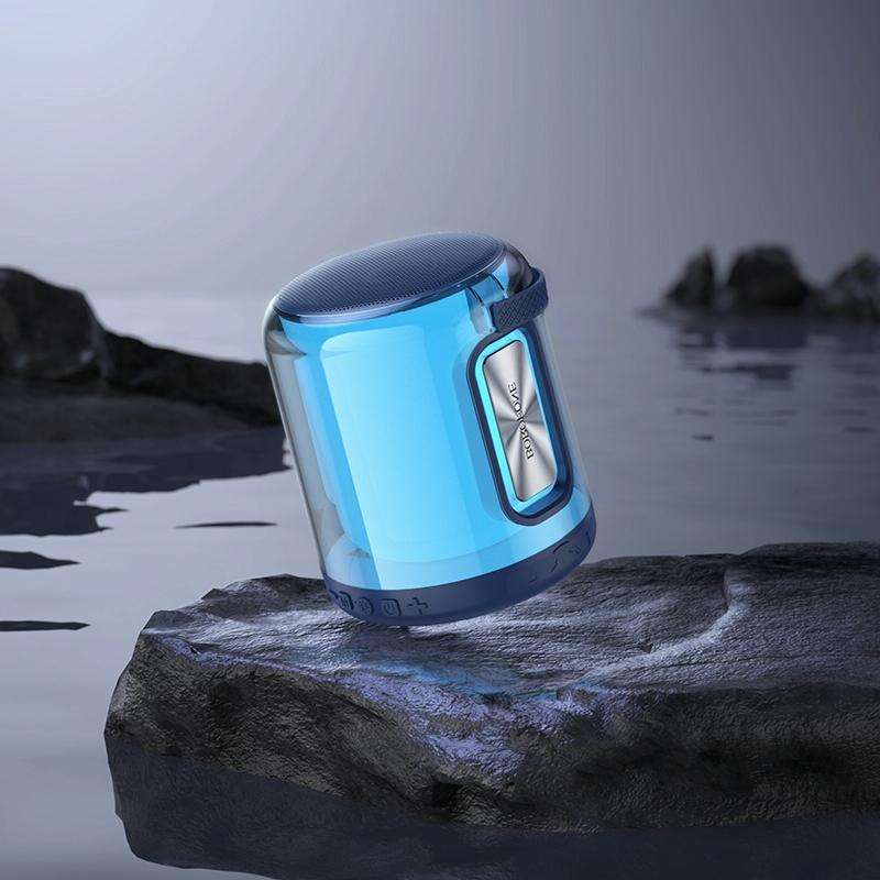 BOROFONE BR30 Auspicious Colorful Sports Bluetooth 5.3 Speaker(Dark Blue)