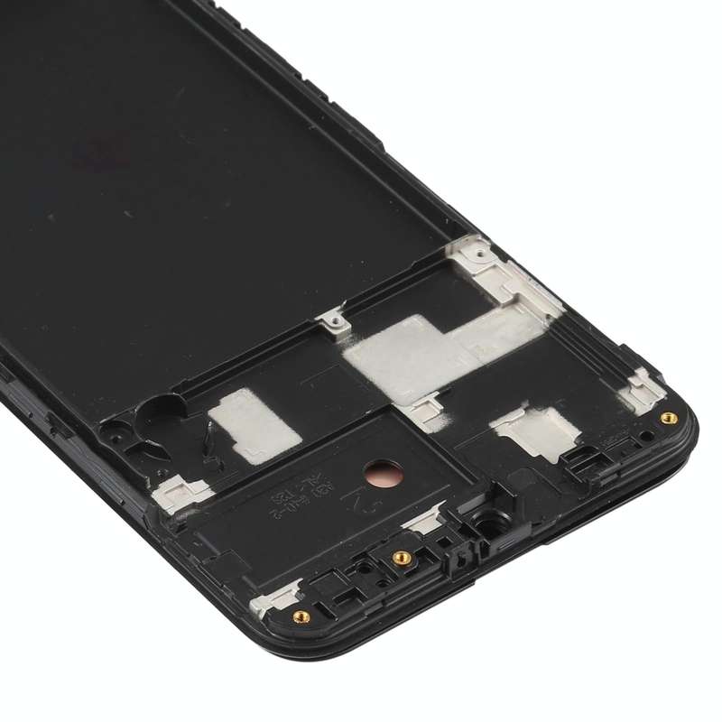 6.36 inch OLED LCD Screen for Samsung Galaxy A20 SM-A205 Digitizer Full Assembly with Frame (Black)