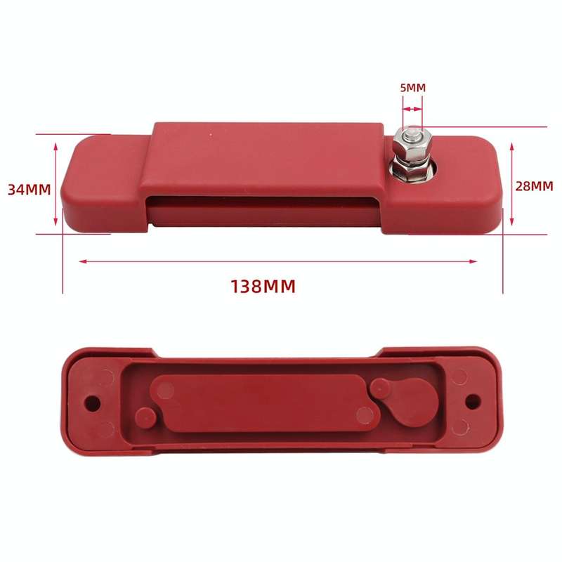 48V 180A 12 Way Power Distribution Terminal Block Battery Bus Bar Set