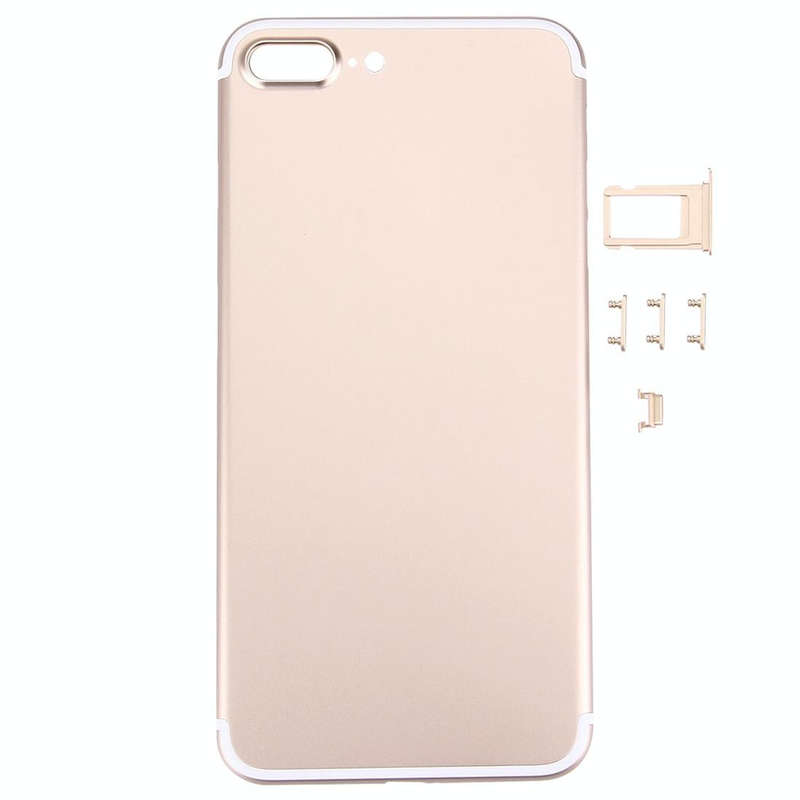 5 in 1 for iPhone 7 Plus (Back Cover + Card Tray + Volume Control Key + Power Button + Mute Switc...