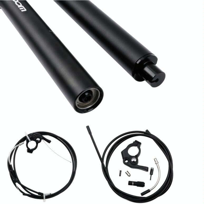 ZOOM Bicycle Wire-Controlled Hydraulic Lift Seat Tube Mountain Bike Seatpost, Size:31.6mm, Specif...