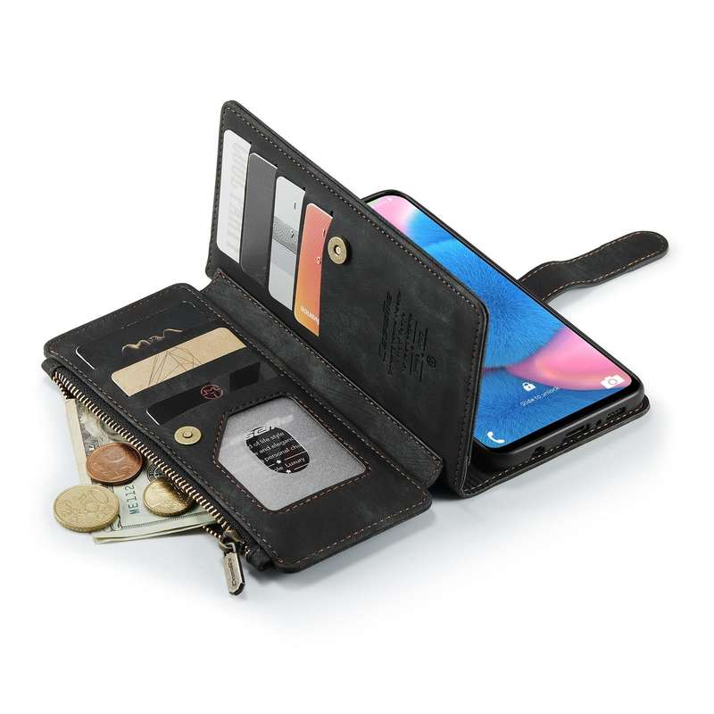 For Samsung Galaxy A30s / A50s / A50 CaseMe-C30 Multifunctional Horizontal Flip PU + TPU Phone Ca...
