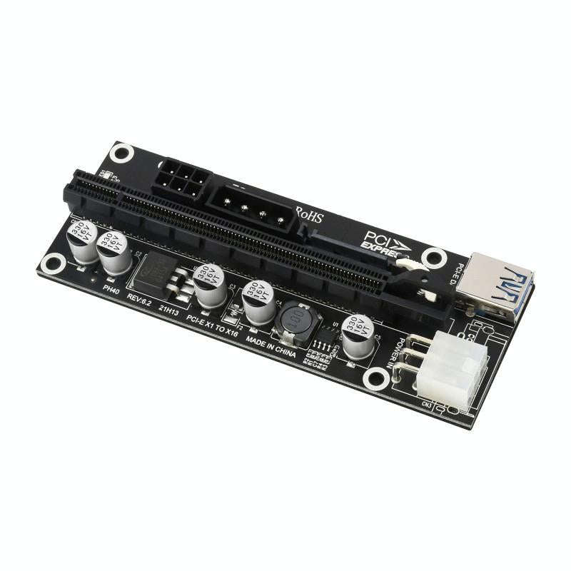 Waveshare PCIe X1 to PCIe X16 Expander, Using With M.2 to PCIe 4-Ch Expander, 24003