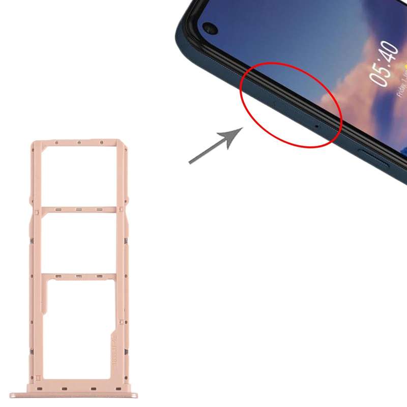 SIM Card Tray + SIM Card Tray + Micro SD Card Tray for Nokia 5.4 TA-1333 TA-1340 TA-1337 TA-1328 ...