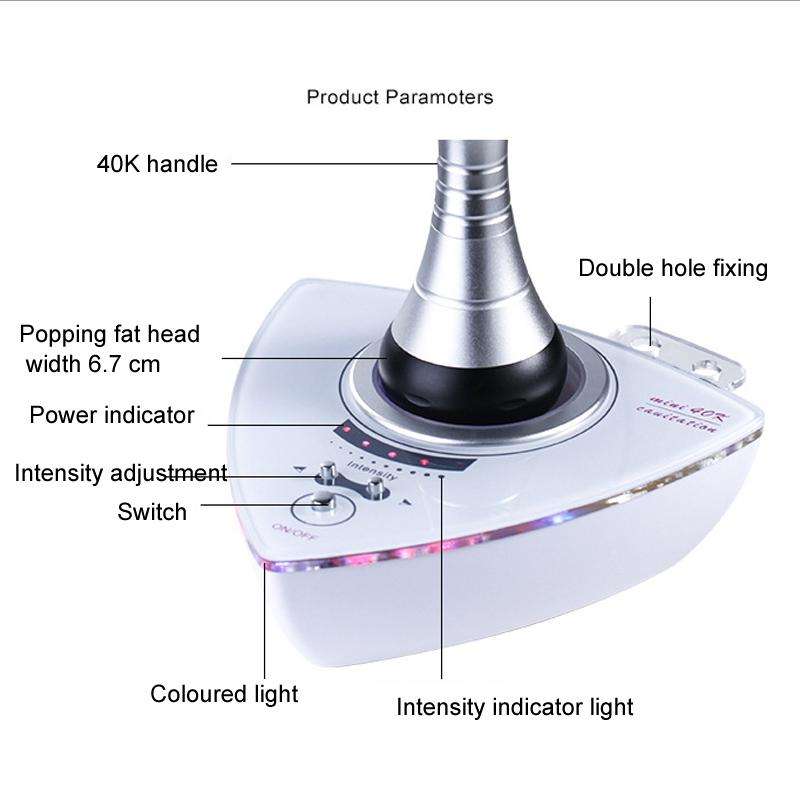 40K Mini Fat Burner Cavitation Machine Weight Loss Body Slimming Machine EU Plug