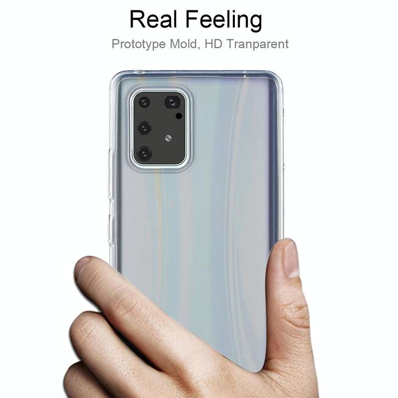 For Galaxy S10 Lite 0.3mm Ultra-Thin Transparent TPU Protective Case