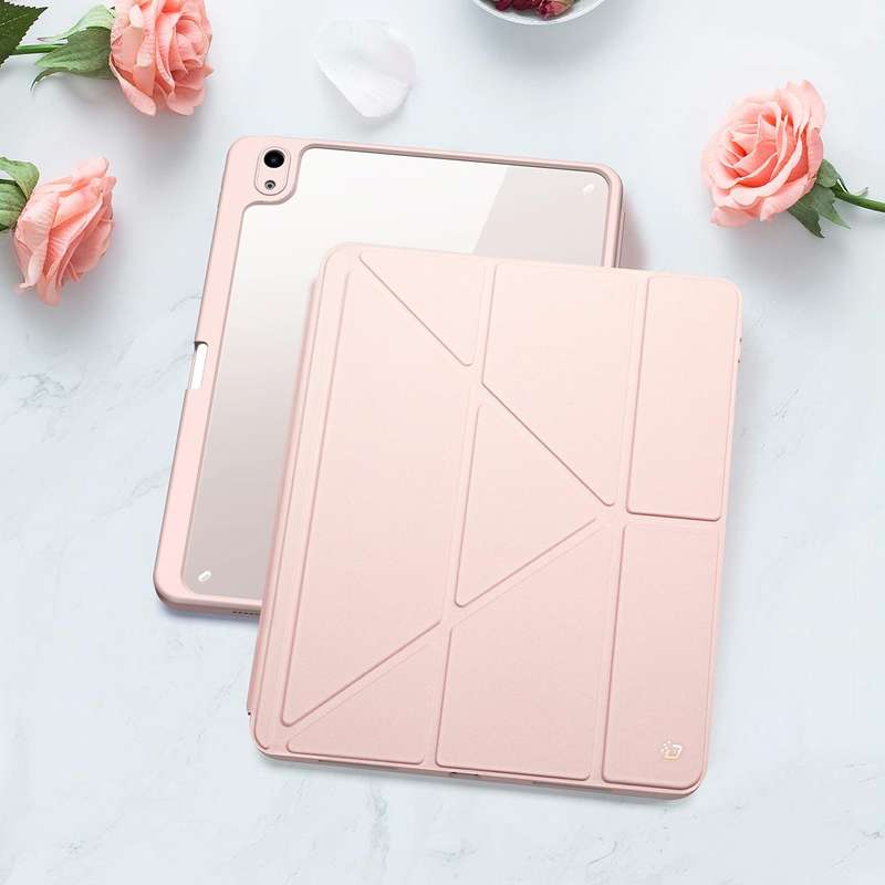 For iPad Air 2020 / Air 2022 / Air 11 2024 DUX DUCIS Magi Series Shockproof Tablet Case(Pink)