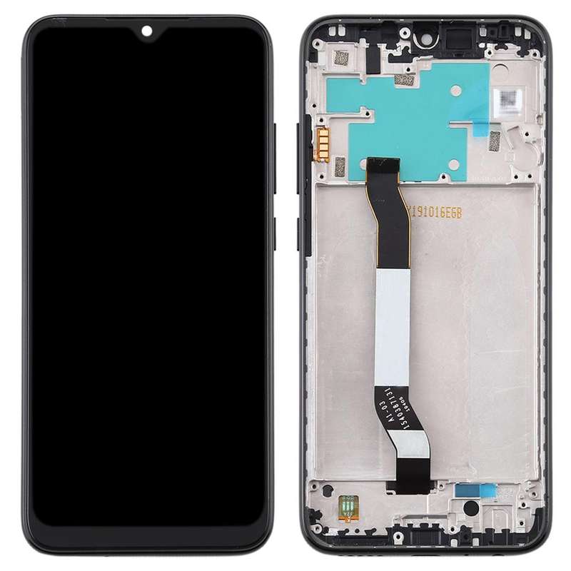 TFT LCD Screen for Xiaomi Redmi Note 8 Digitizer Full Assembly with Frame(Black)