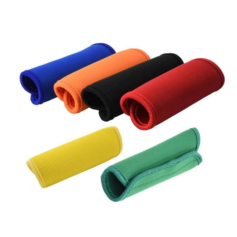 2 PCS Comfortable Neoprene Luggage Handle Wrap Grip Baby Universal Stroller Grip Protective Cover...
