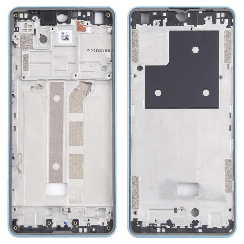 Middle Frame Bezel Plate for Sony Xperia Ace II SO-41B (Blue)