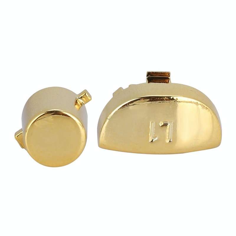 Electroplating Button Set For PS4 Slim(Gold)