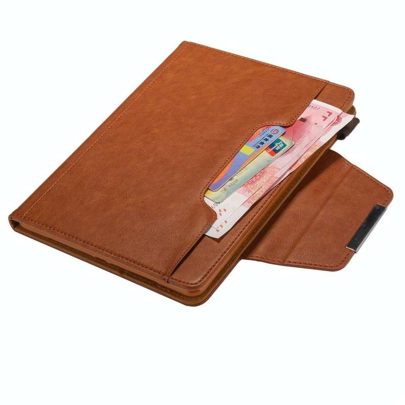 For iPad 10.2 2021 / 2020 / 2019 Business Style Horizontal Flip Leather Case with Holder & Card S...