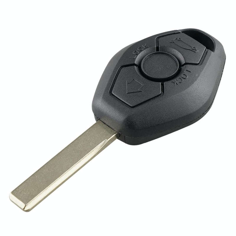 For BMW EWS System Intelligent Remote Control Car Key with Integrated Chip & Battery, Frequency: ...