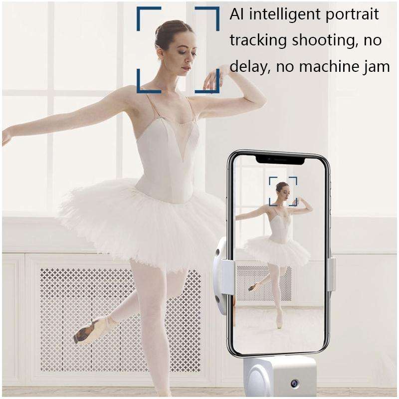 WEKOME Q3 Smart Face Tracking Stabilizer 360-degree Gimbal (White)