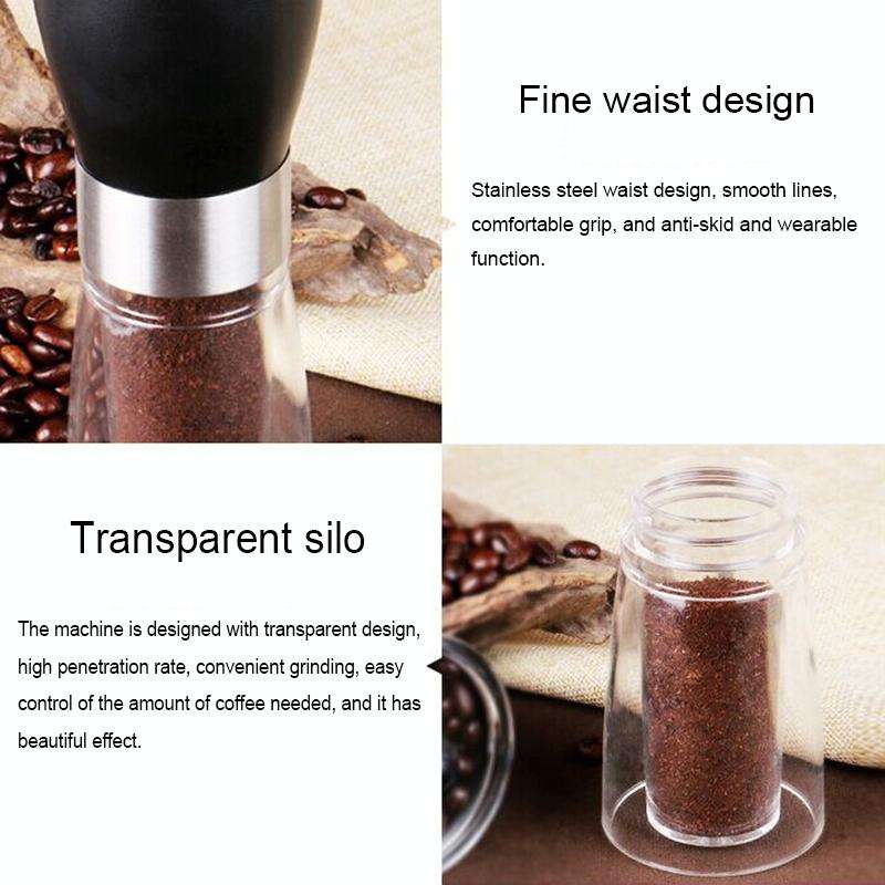 Portable Conical Burr Mill Manual Spice Herbs Hand Grinding Machine Coffee Grinder, Capacity: 20g
