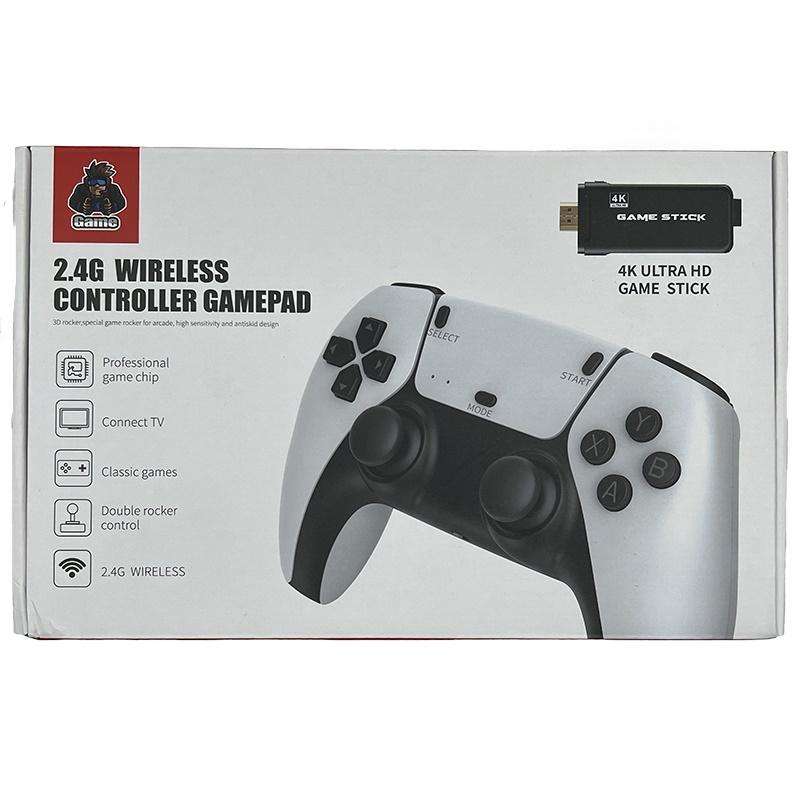M8 Pro Y3Lite U8 Plus For PS1 2.4G Wireless HDMI HD 4K Dual Game Console 32G 10000+ Games
