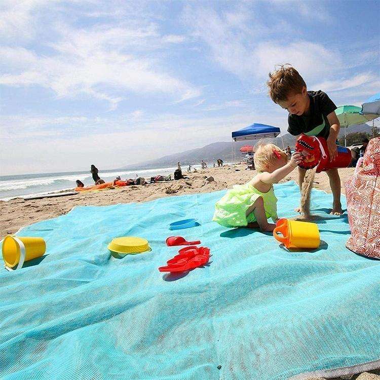 Sand Free Mat Lightweight Foldable Outdoor Picnic Mattress Camping Cushion Beach Mat, Size: 2x2m(...