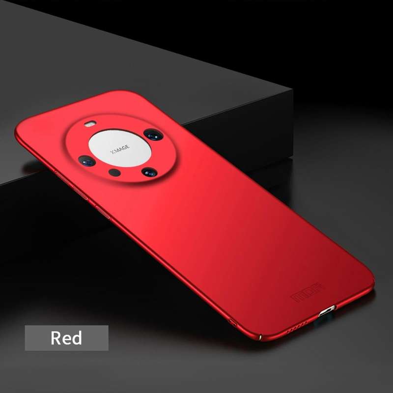 For Huawei Mate 60 Pro MOFI Micro-Frosted PC Ultra-thin Hard Phone Case(Red)