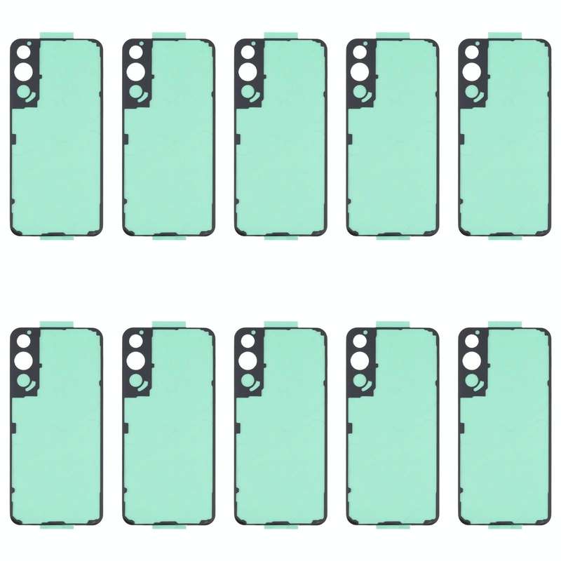 For Samsung Galaxy S22 5G SM-S901B 10pcs Back Housing Cover Adhesive