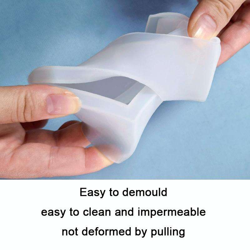 DIY Crystal Epoxy Storage Box Silicone Mould, Specification: 10 PCS/Set