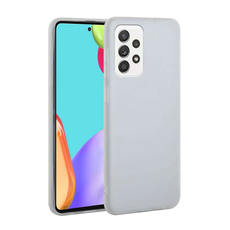 For Samsung Galaxy A52 5G Candy Color TPU Case(White)