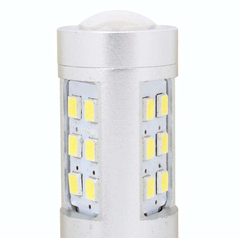 H4 4.2W 630LM White Light 21 LED 2835 SMD Car Headlamp Bulb, Constant Current, DC 12-24V