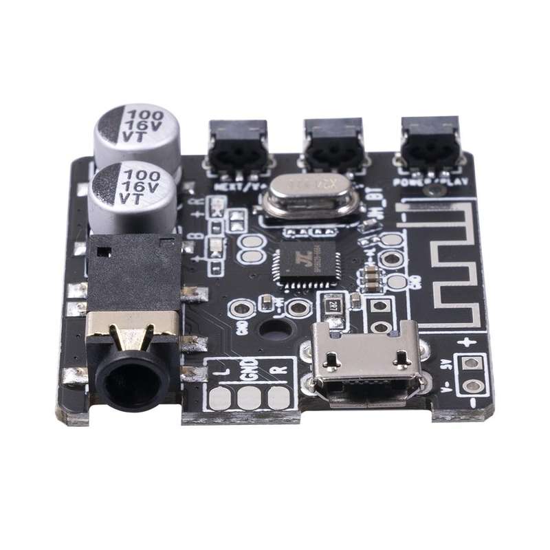6966 DIY Bluetooth 5.0 Audio Receiver Board Module MP3 Lossless Player Wireless Stereo Music Ampl...
