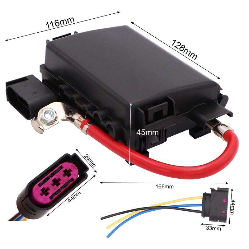 For Volkswagen BORA/Golf 4 Battery Fuse Box(1J0937550+Plug)