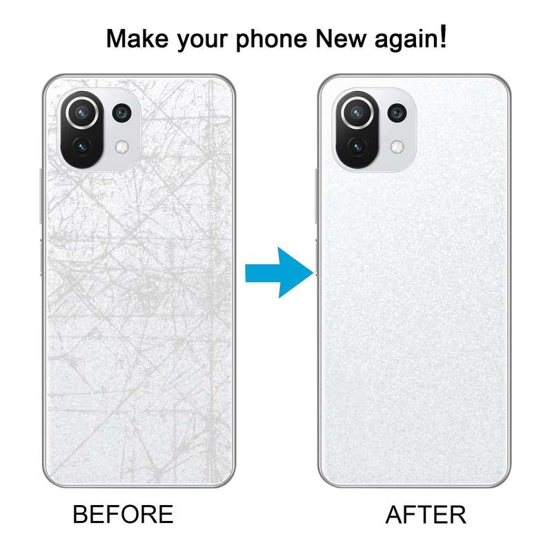 For Xiaomi 11 Lite 5G NE Original Battery Back Cover(White)