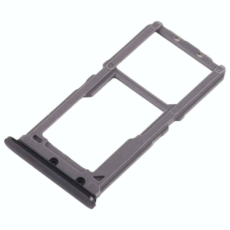 For Vivo X21 SIM Card Tray + SIM Card Tray / Micro SD Card Tray (Black)