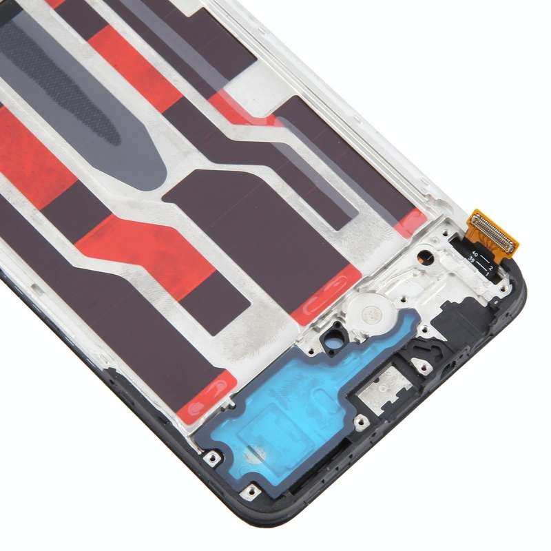 For OPPO Reno8 Lite 5G OLED LCD Screen Digitizer Full Assembly with Frame