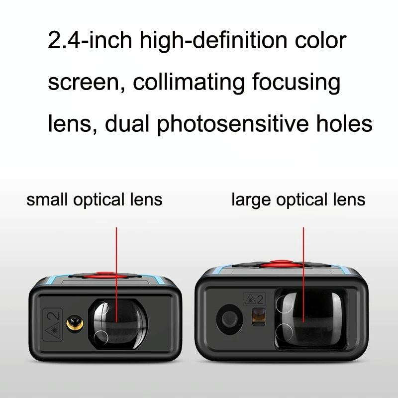 SNDWAY Outdoor Camera Laser Rangefinder, Style: Photography + Dual Power