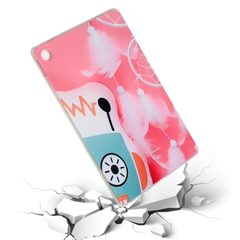 For Lenovo Tab M10 Plus 10.6 3rd Gen 2022 Painted TPU Tablet Case(Wind Chimes)