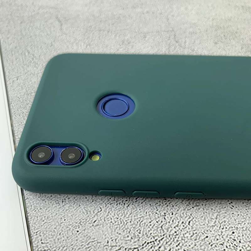 For Huawei Honor 8X Shockproof Frosted TPU Protective Case(Green)